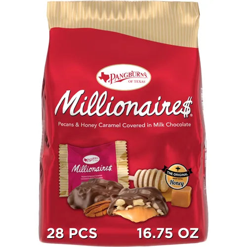 Russell Stover Chocolates Pangburn's Millionaires, 16.75 oz. Bag