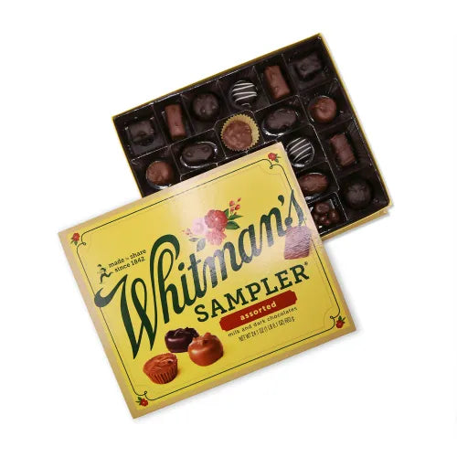 Russell Stover Chocolates Whitman's Sampler Assorted Chocolates, 24.1 oz. box