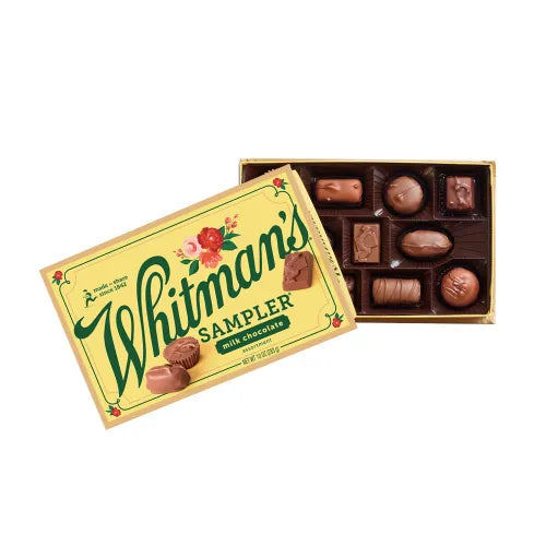Russell Stover Chocolates Whitman's Sampler Assorted Milk Chocolates, 10 oz.