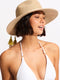 Seafolly Women's Collapsible Fedora - Gold