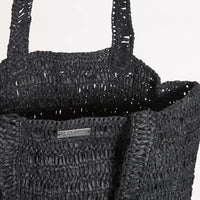 Seafolly Women's Shores Woven Tote Bag - Black