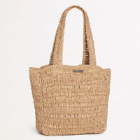 Seafolly Women's Shores Woven Tote Bag - Natural