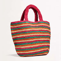 Seafolly Women's Stripe Woven Tote Bag - Multi