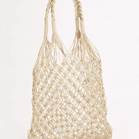 Seafolly Women's Macrame Cord Tote Bag - Natural