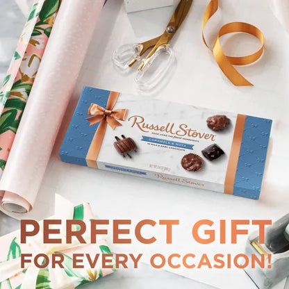 Russell Stover Chocolates Chocolate Covered Nuts, 9 oz. Box