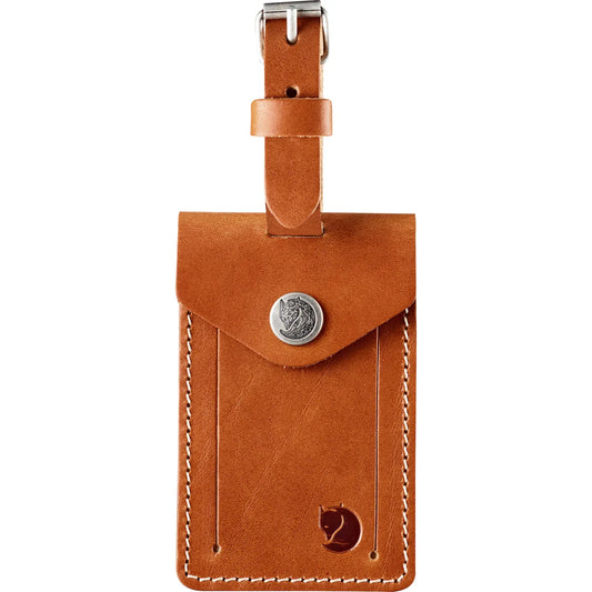 Fjallraven Leather Luggage Tag
