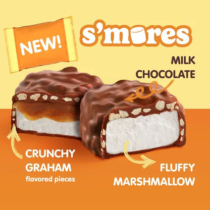 Russell Stover Chocolates Whitman's Milk Chocolate Caramel Smores Bag, 7.3 oz bag