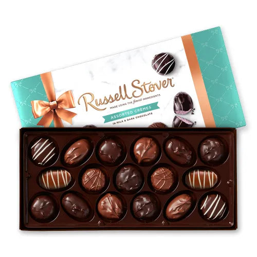 Russell Stover Chocolates Assorted Cremes, 9.4 oz. Box