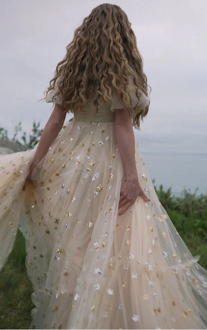 JessaKae Wendy Dress - Cream Star