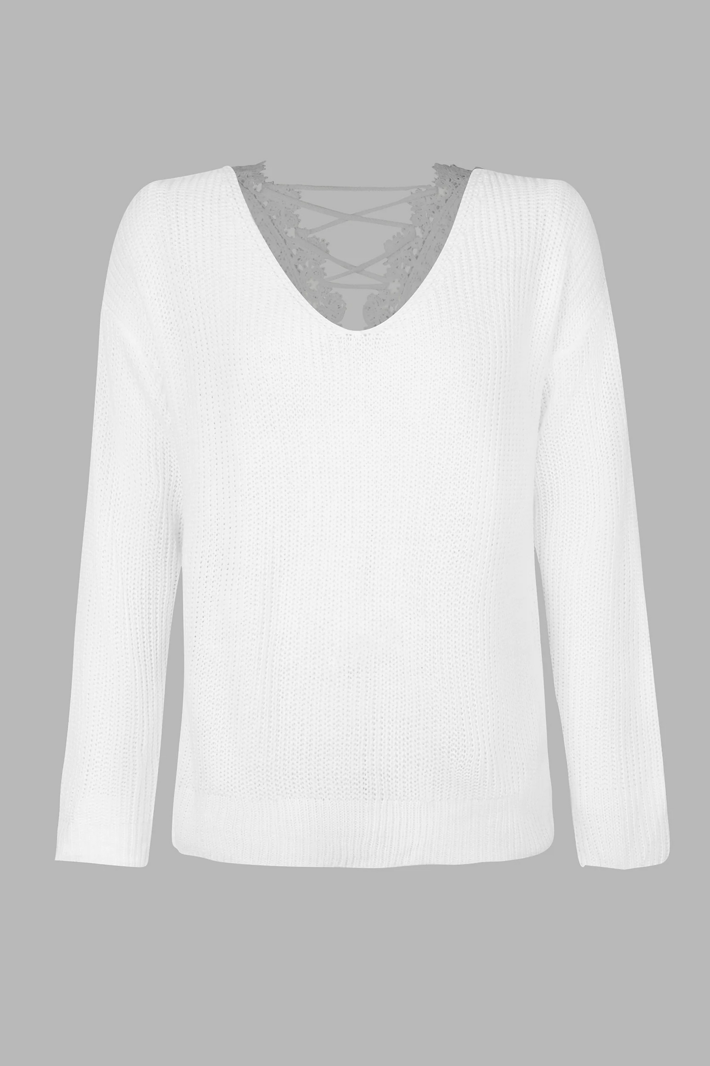 Cupshe Classic Cozy Rib V-Neck Sweater (x2)