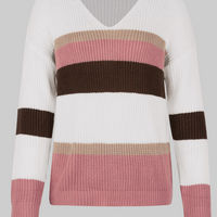 Cupshe Striped Drop Sleeve Rib Sweater (x3)