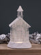 Cracker Barrel Acrylic Church Glitter Globe