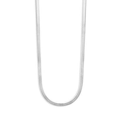 ARGENTO VIVO HERRINGBONE CHAIN NECKLACE