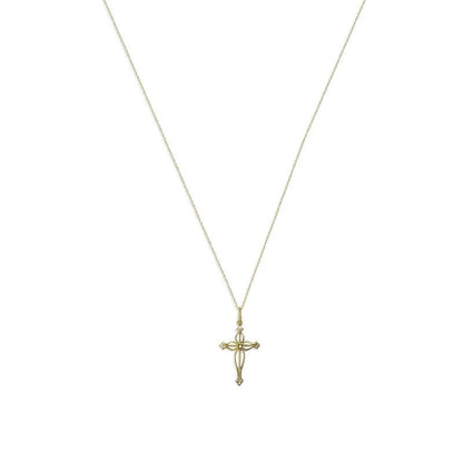 ARGENTO VIVO CROSS PENDANT NECKLACE