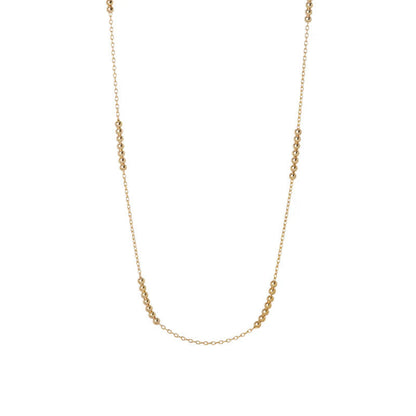 ARGENTO VIVO THE BEADED CABLE CHAIN NECKLACE
