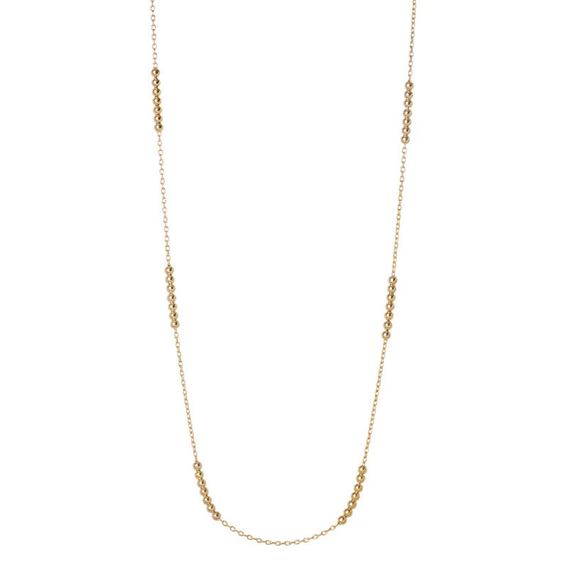 ARGENTO VIVO THE BEADED CABLE CHAIN NECKLACE