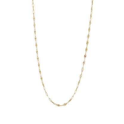 ARGENTO VIVO THE OVAL CLIP CHAIN NECKLACE