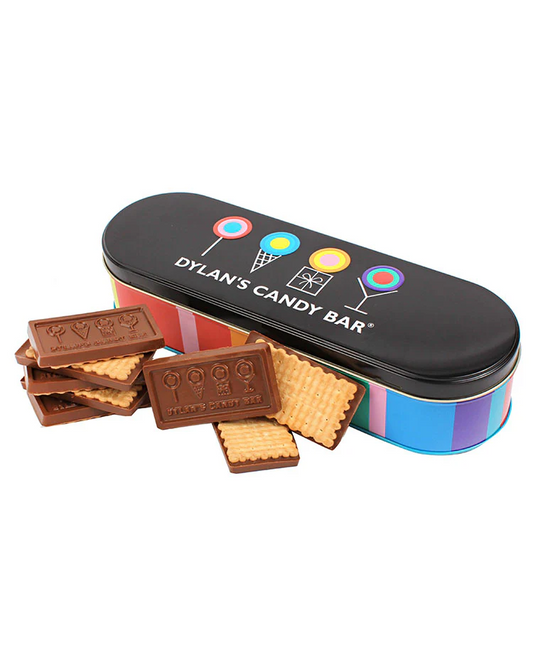 Dylan's Candy Bar Belgian Milk Chocolate Biscuit Tin