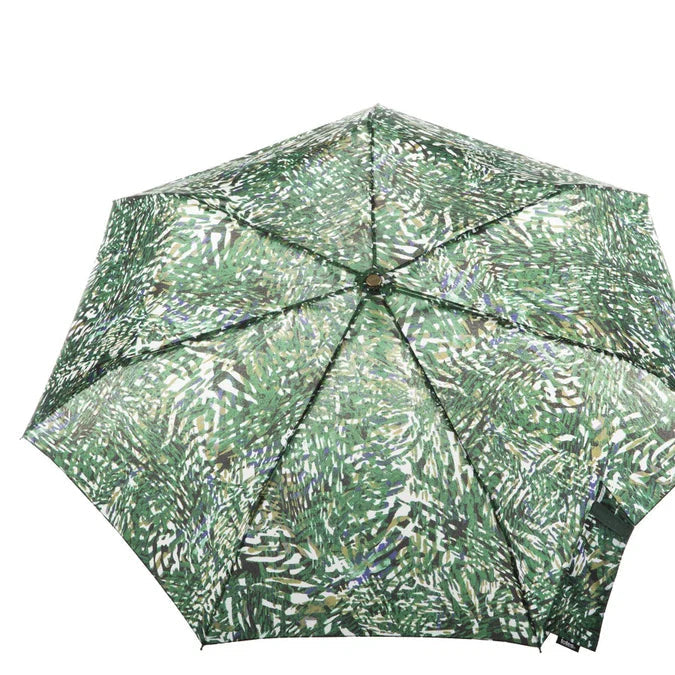 Totes 100% Recycled Canopy Folding Umbrella with Auto Open/Close Technology