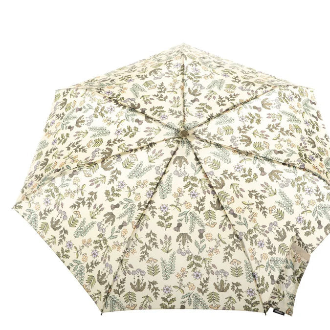 Totes 100% Recycled Canopy Folding Umbrella with Auto Open/Close Technology