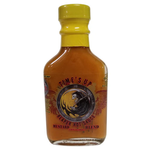Pepper Palace Times Up Mustard Blend Reaper Hot Sauce