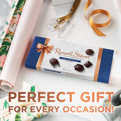 Russell Stover Chocolates Dark Chocolate Assortment, 9.4 oz. Box