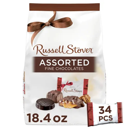 Russell Stover Chocolates Assorted Chocolates, 18.4 oz. Bag