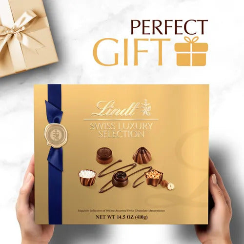 Lindt Chocolate Lindt Chocolate  Swiss Luxury Boxed Chocolates (40-pc 14.5 oz)