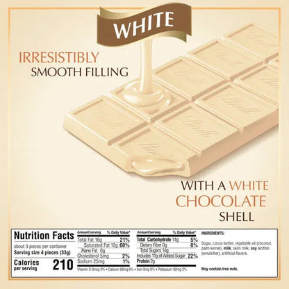 Lindt Chocolate White Chocolate LINDOR Truffle Bar (3.5 oz)