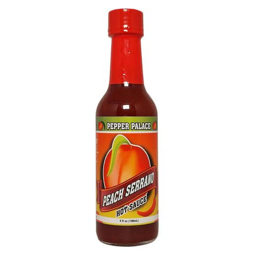 Pepper Palace Peach Serrano Hot Sauce