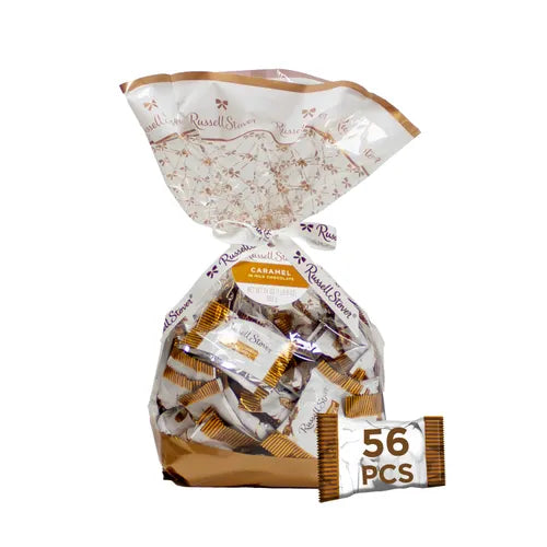 Russell Stover Chocolates Milk Chocolate Caramel Medallions, 24 oz. bag