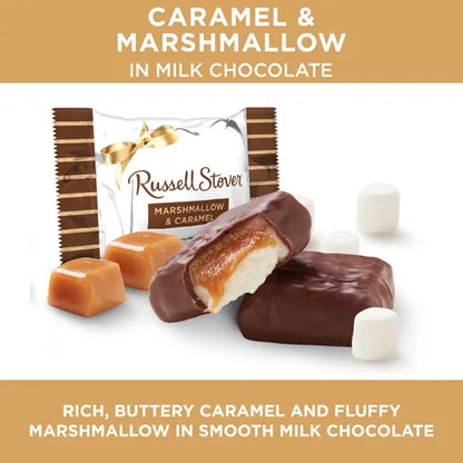Russell Stover Chocolates Solid Milk Chocolate Tiles, 24 oz.