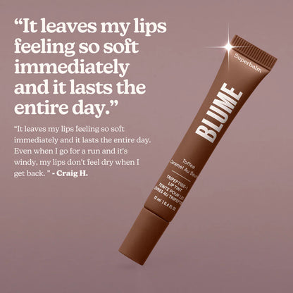 Blume Superbalm Tripeptide-1 Lip Tint in Toffee  x2