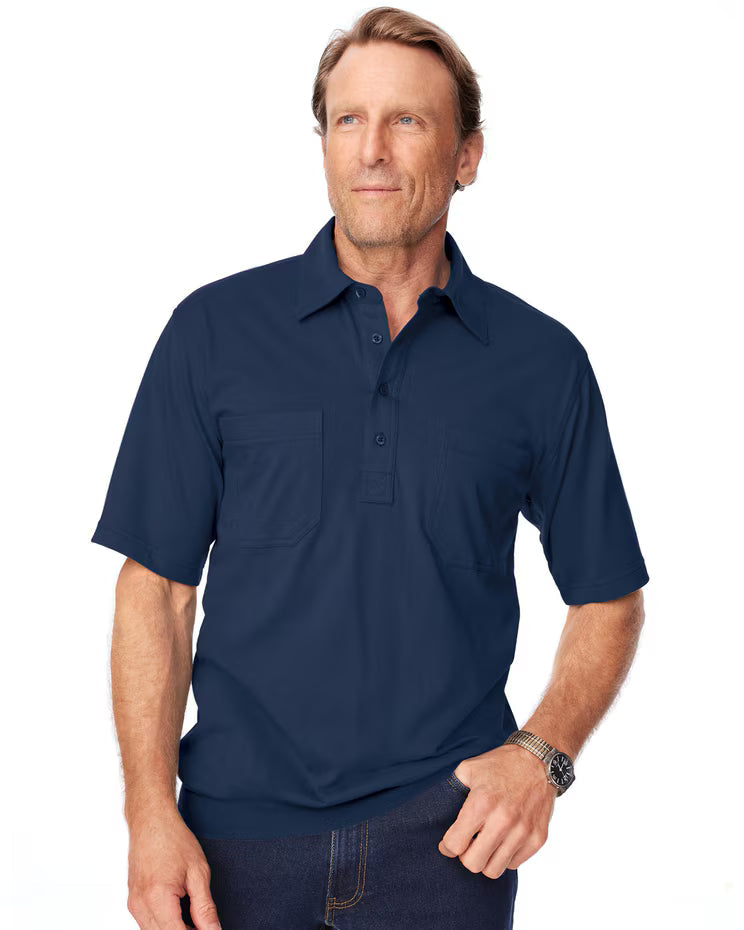 BLAIR John Blair Short-Sleeve Banded-Bottom Polo Top 3