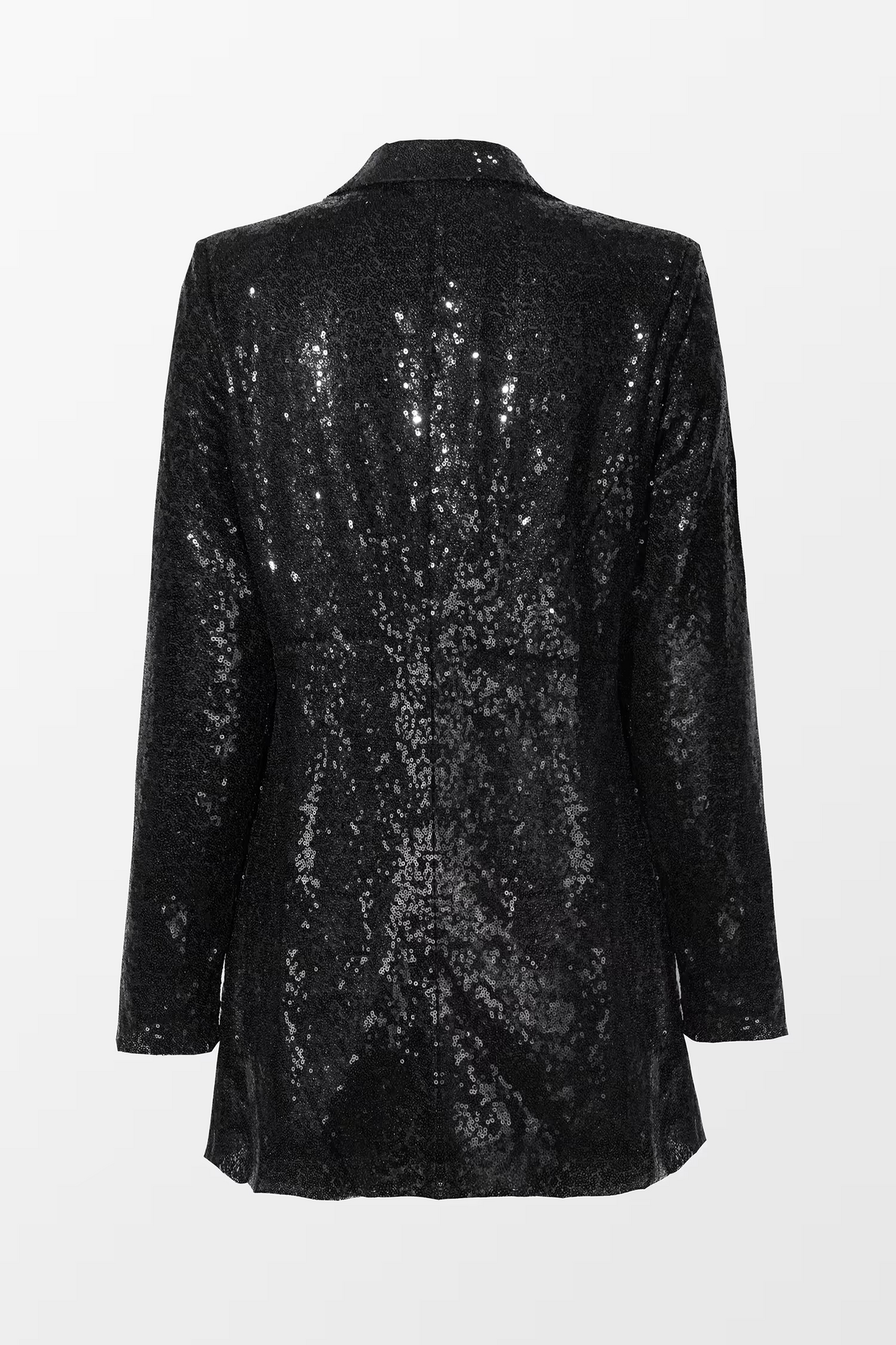 Cupshe Starlight Sequin Open-Front Blazer