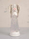 Cracker Barrel Acrylic Angel Shaped Glitter Globe