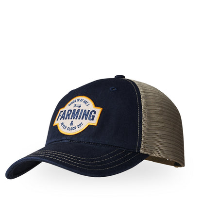 LaCrosse Footwear Farming Trucker Hat - Navy