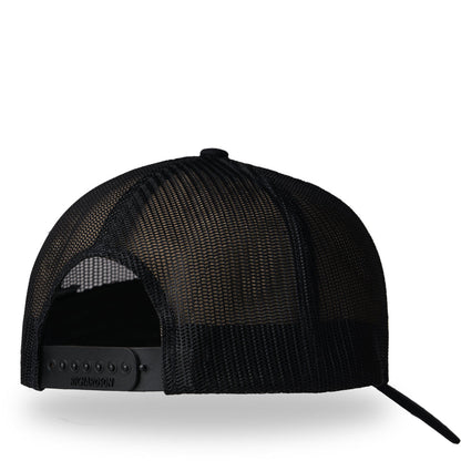 LaCrosse Footwear Rubber Patch Trucker Hat - Black