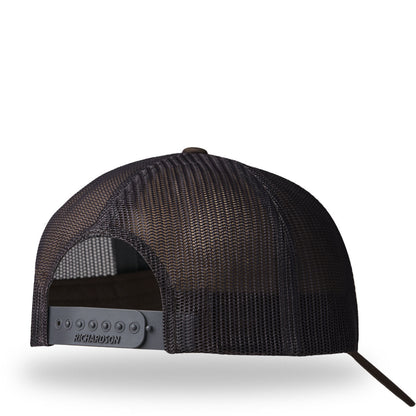 LaCrosse Footwear Deer Trucker Hat - Choc Chip/Grey Brown