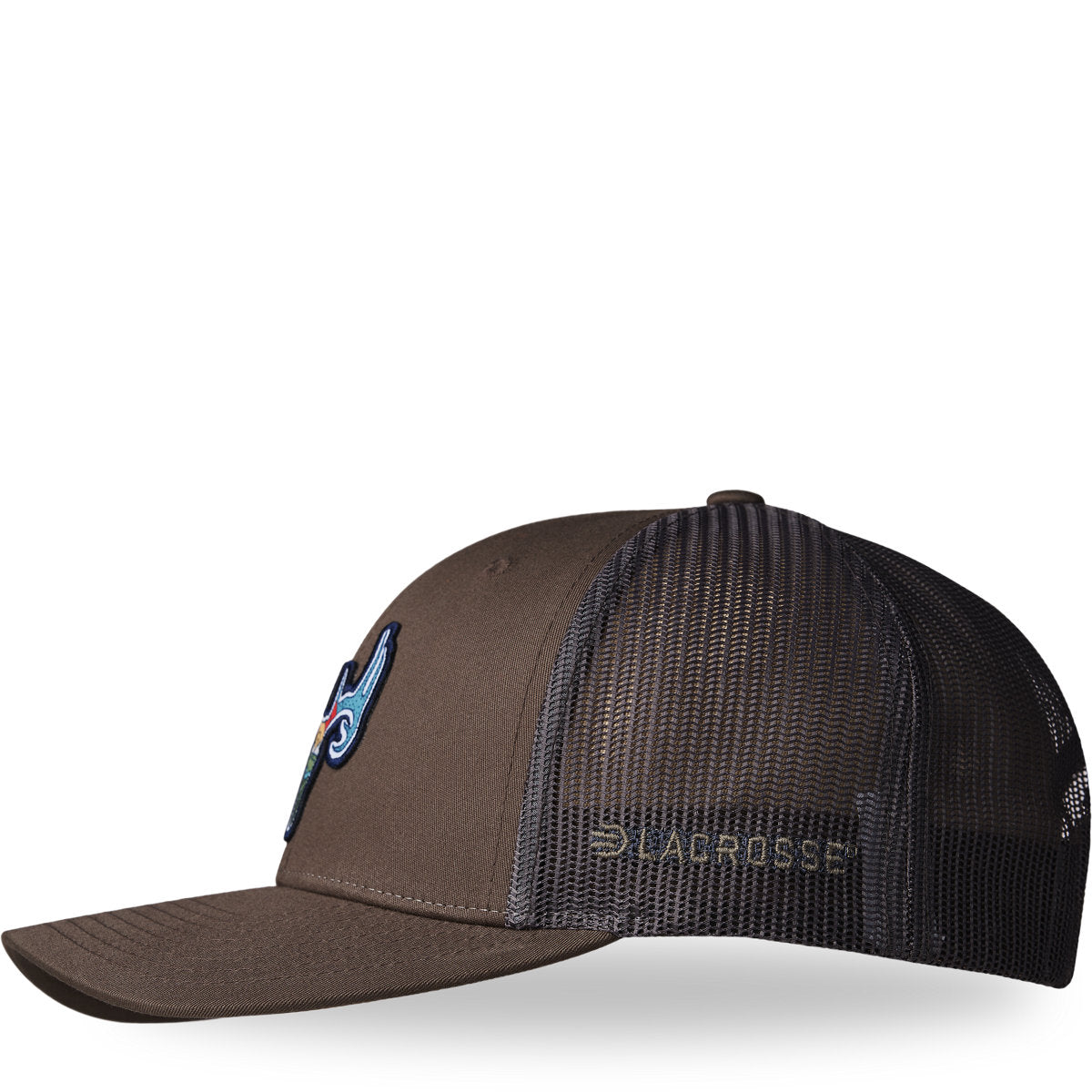 LaCrosse Footwear Deer Trucker Hat - Choc Chip/Grey Brown