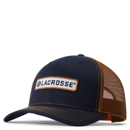 LaCrosse Footwear Embroidered Trucker Cap - Navy