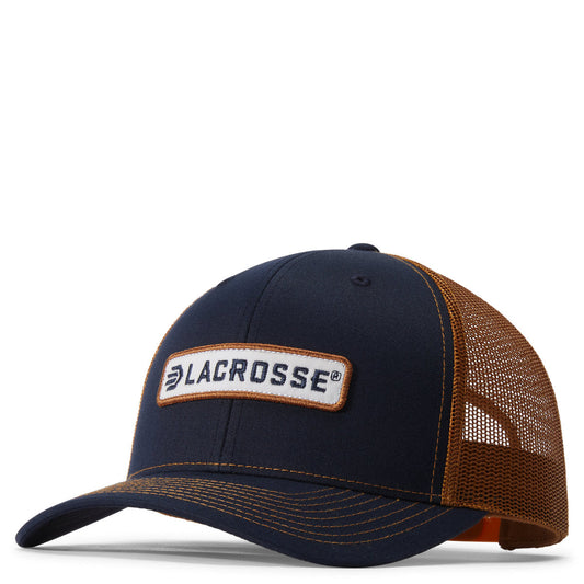 LaCrosse Footwear Embroidered Trucker Cap - Navy