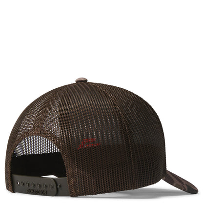 LaCrosse Footwear Embroidered Trucker Hat - Brown Duck Camo