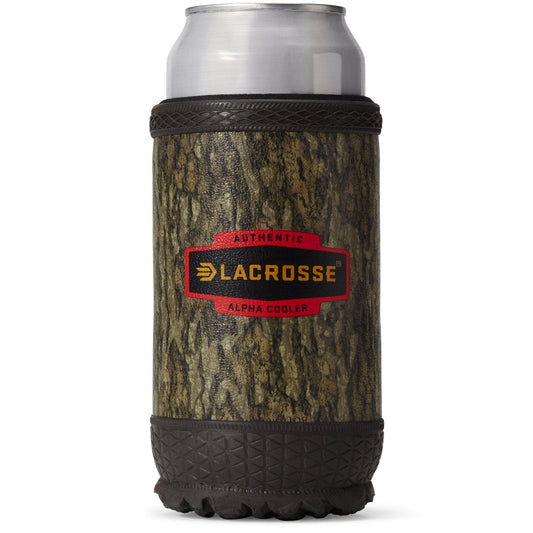 LaCrosse Footwear Alpha Can Cooler Tall Boy - Mossy Oak Bottomland