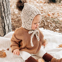 Little Love Bug Co. Brown Cozy Boot