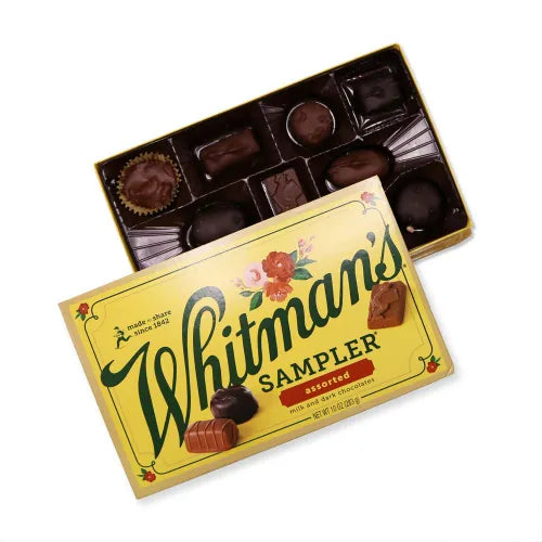 Russell Stover Chocolates Whitman's Sampler Assorted Chocolates, 10 oz.