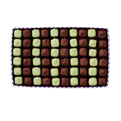 Fannie May Mint Meltaways - 1lb - Purple Stripe