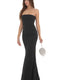 Lucy in the Sky Back Bow Strapless Maxi Dress