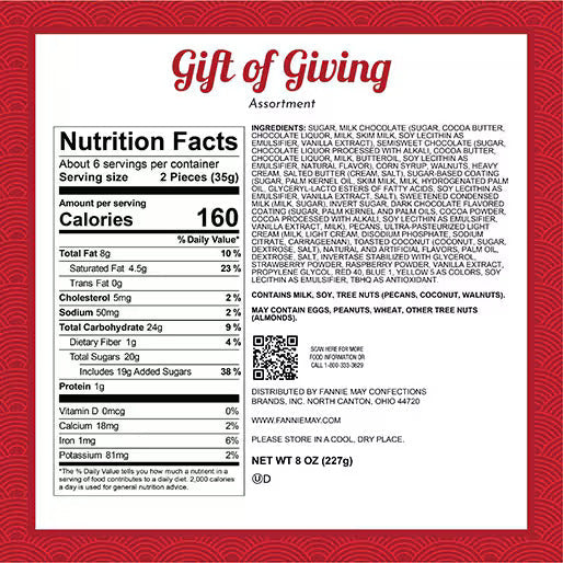 Fannie May St. Jude Gift of Giving - 8oz- Gift