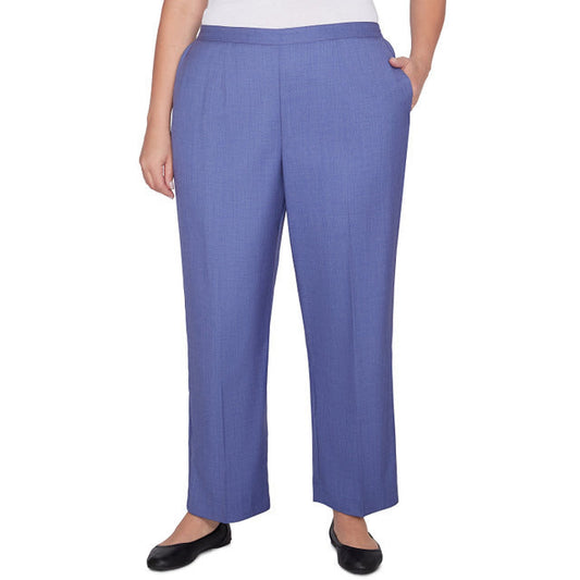 Alfred Dunner Women's Avenue Classic Short Length Pant